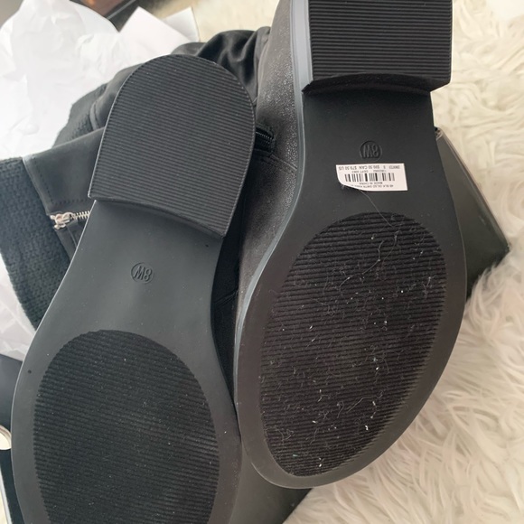 Torrid Black Sweater Knee High Boots - Picture 2 of 4